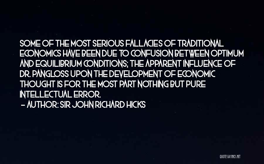 Optimum Quotes By Sir John Richard Hicks