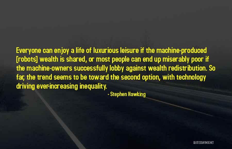 Option For The Poor Quotes By Stephen Hawking