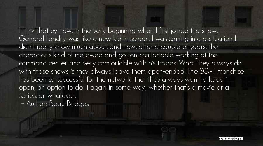 Option Quotes By Beau Bridges