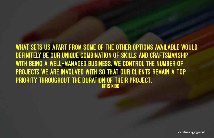 Options And Priority Quotes By Kris Kidd Options And Priority Quotes By Kris Kidd
