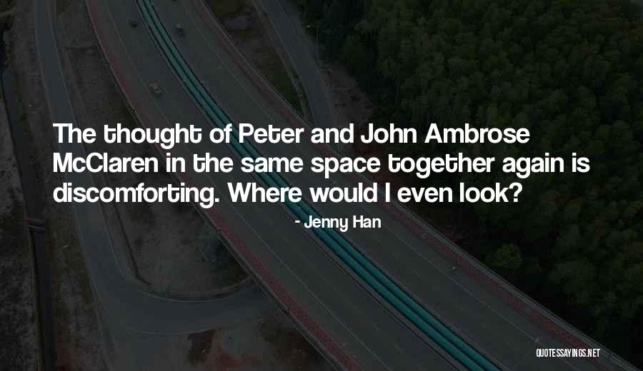 Optreden Frans Quotes By Jenny Han Optreden Frans Quotes By Jenny Han