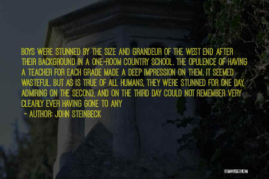 Opulence Quotes By John Steinbeck