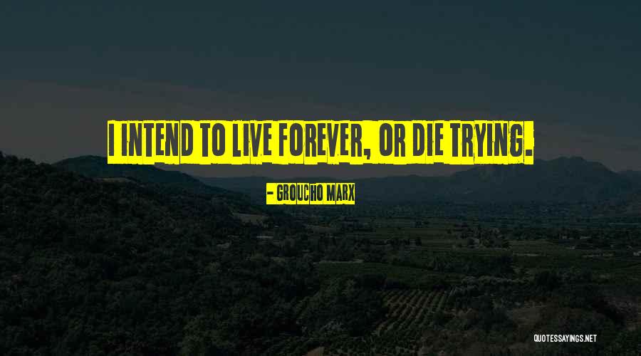 Or Die Trying Quotes By Groucho Marx Or Die Trying Quotes By Groucho Marx