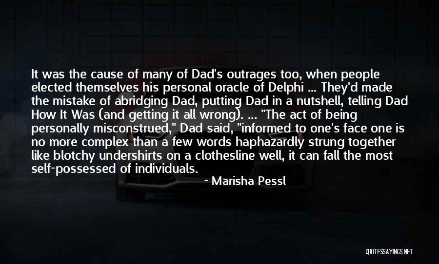 Oracle Of Delphi Quotes By Marisha Pessl