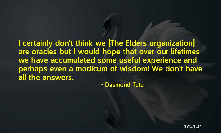 Oracles Quotes By Desmond Tutu Oracles Quotes By Desmond Tutu