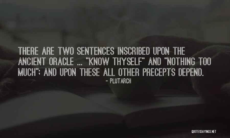 Oracles Quotes By Plutarch Oracles Quotes By Plutarch