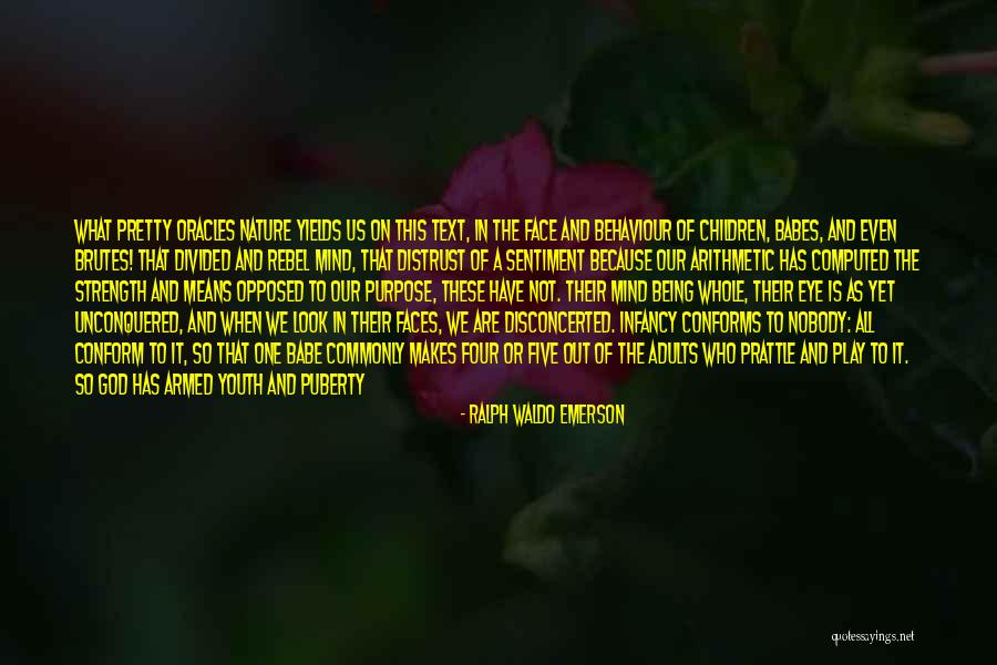 Oracles Quotes By Ralph Waldo Emerson Oracles Quotes By Ralph Waldo Emerson