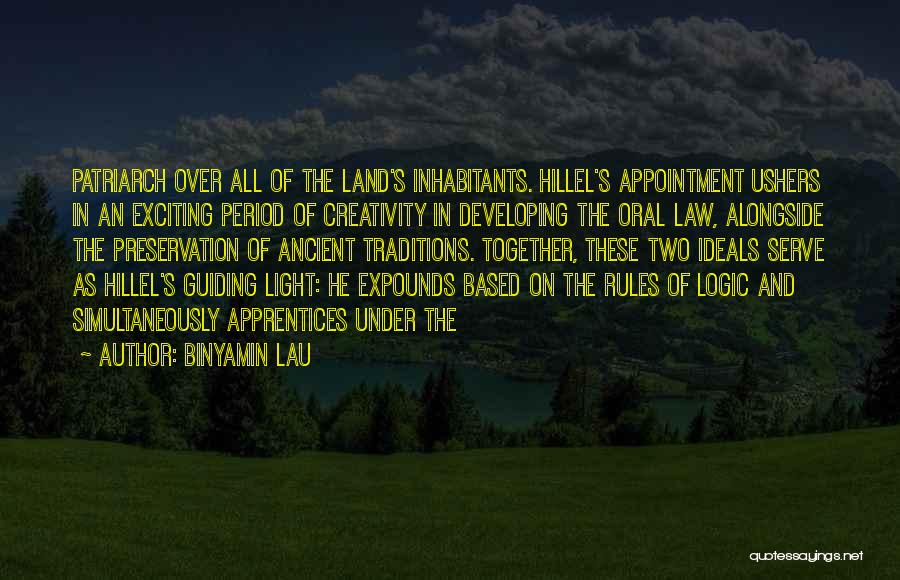 Oral Quotes By Binyamin Lau