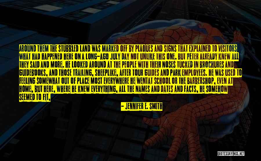 Oralie Keeper Quotes By Jennifer E. Smith Oralie Keeper Quotes By Jennifer E. Smith