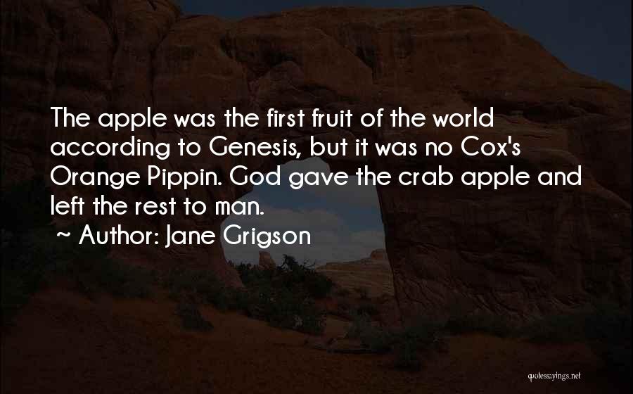 Orange Fruit Quotes By Jane Grigson