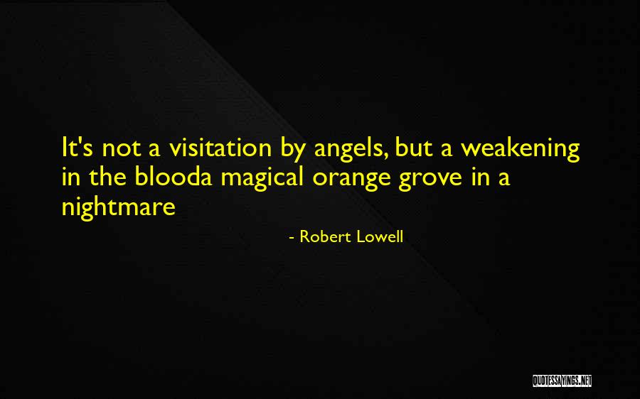 Orange Grove Quotes By Robert Lowell Orange Grove Quotes By Robert Lowell