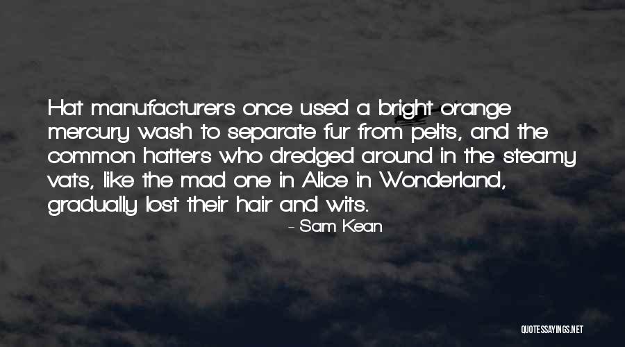 Orange Hair Quotes By Sam Kean