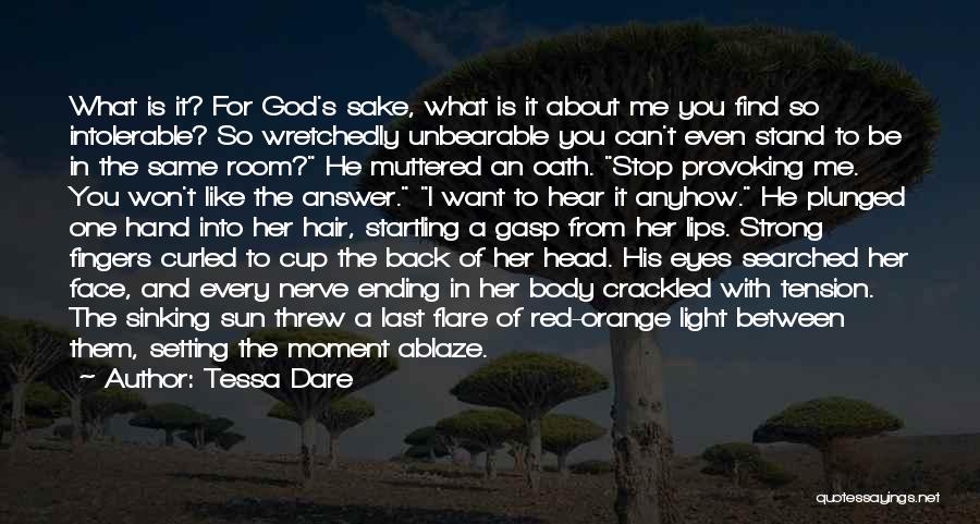 Orange Hair Quotes By Tessa Dare