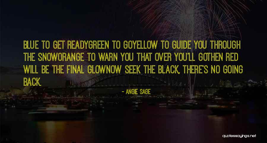 Orange Red Quotes By Angie Sage Orange Red Quotes By Angie Sage