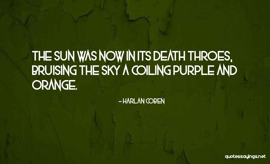 Orange Sky Quotes By Harlan Coben