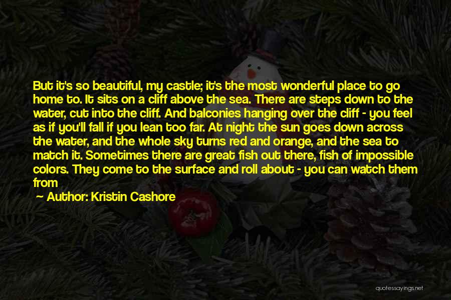 Orange Sky Quotes By Kristin Cashore