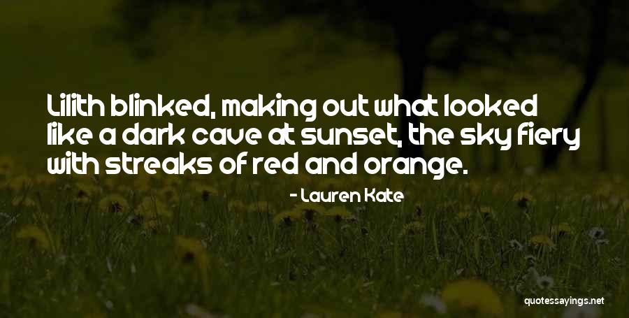 Orange Sky Quotes By Lauren Kate