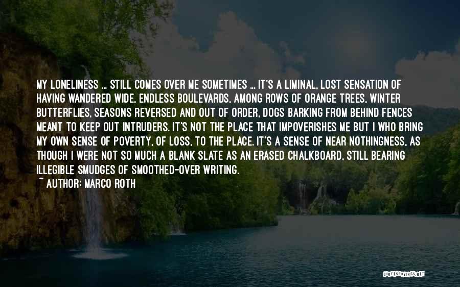 Orange Trees Quotes By Marco Roth