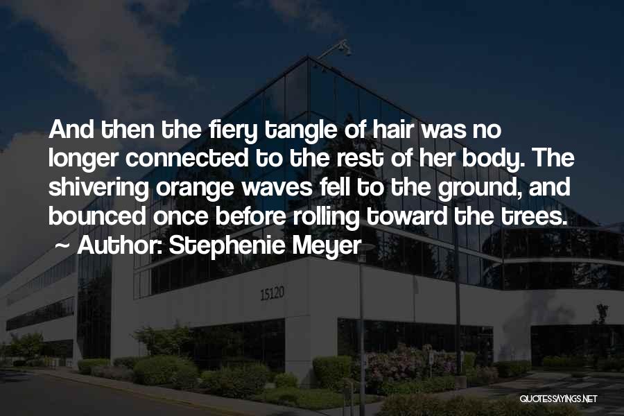 Orange Trees Quotes By Stephenie Meyer