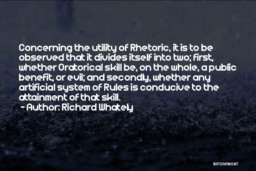 Oratorical Quotes By Richard Whately