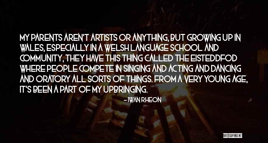 Oratory Quotes By Iwan Rheon Oratory Quotes By Iwan Rheon