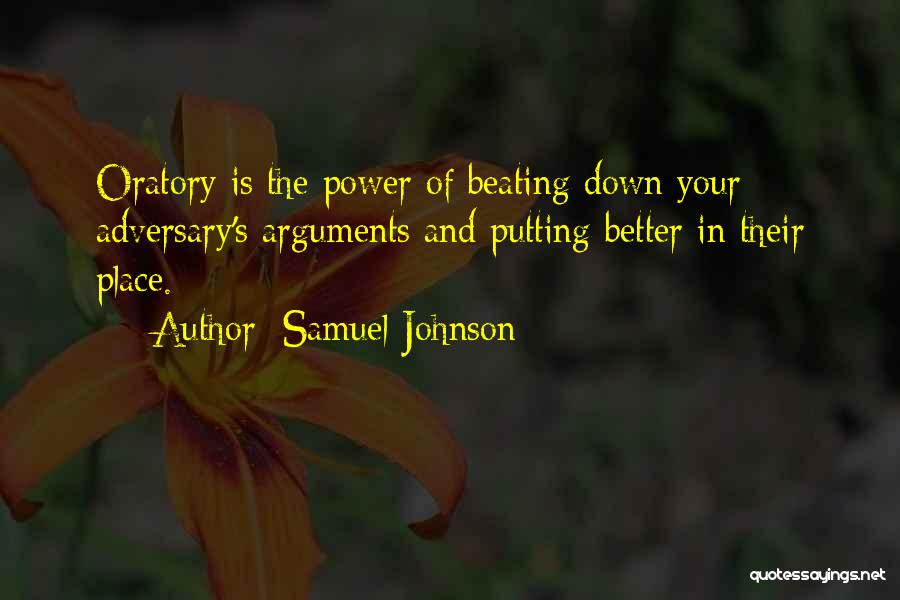 Oratory Quotes By Samuel Johnson