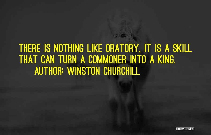 Oratory Quotes By Winston Churchill