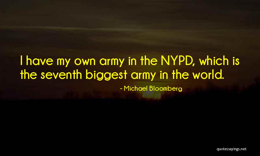 Orczy Park Quotes By Michael Bloomberg