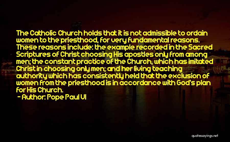 Ordain Quotes By Pope Paul VI