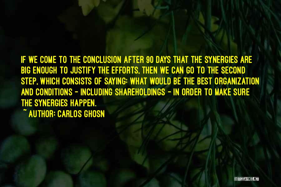 Order And Organization Quotes By Carlos Ghosn