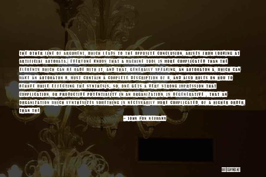 Order And Rules Quotes By John Von Neumann Order And Rules Quotes By John Von Neumann