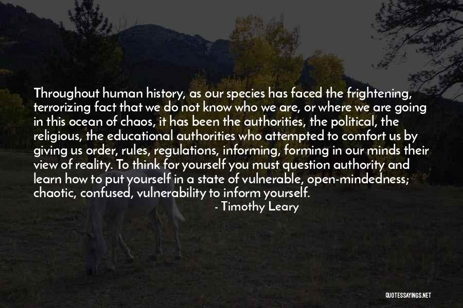Order And Rules Quotes By Timothy Leary Order And Rules Quotes By Timothy Leary
