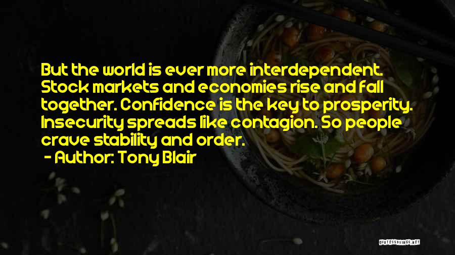 Order And Stability Quotes By Tony Blair