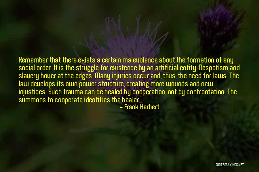 Order And Structure Quotes By Frank Herbert Order And Structure Quotes By Frank Herbert