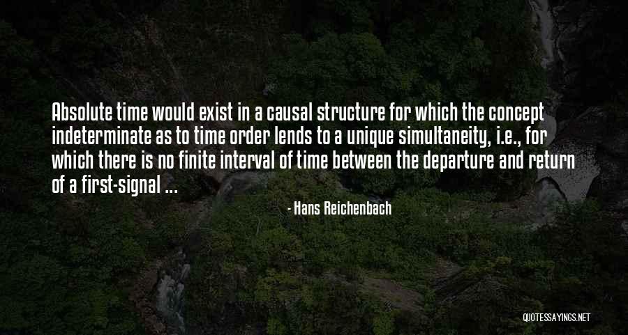 Order And Structure Quotes By Hans Reichenbach Order And Structure Quotes By Hans Reichenbach