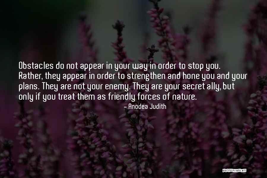 Order In Nature Quotes By Anodea Judith