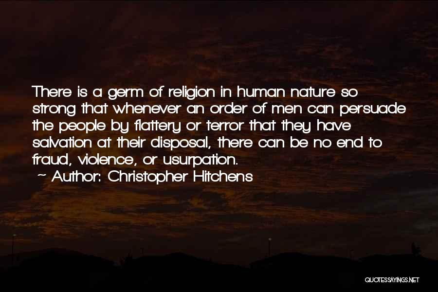 Order In Nature Quotes By Christopher Hitchens