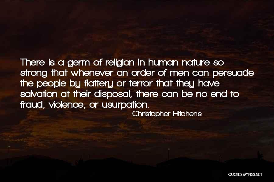 Order In Nature Quotes By Christopher Hitchens