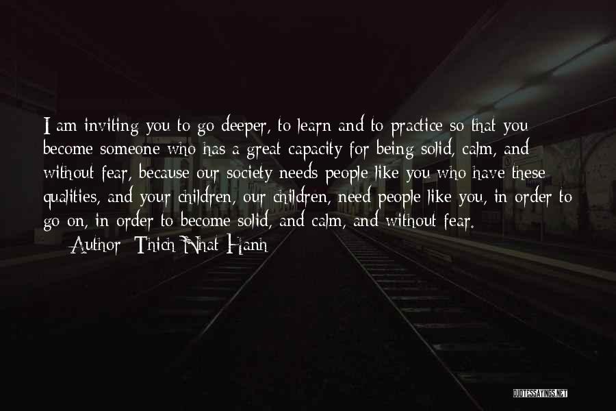 Order In Society Quotes By Thich Nhat Hanh