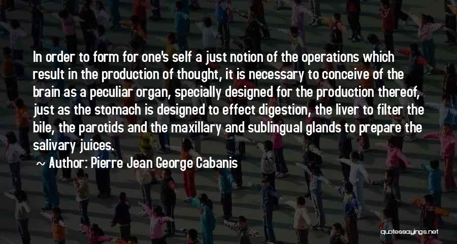 Order Of Operations Quotes By Pierre Jean George Cabanis