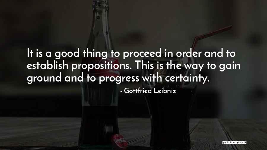 Order The Words Quotes By Gottfried Leibniz Order The Words Quotes By Gottfried Leibniz