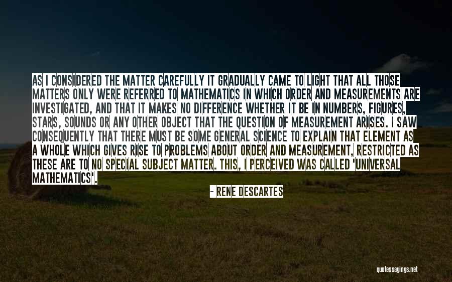 Order These Numbers Quotes By Rene Descartes Order These Numbers Quotes By Rene Descartes