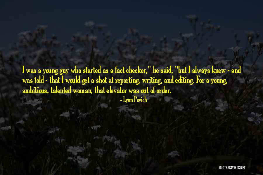 Order Who Quotes By Lynn Povich Order Who Quotes By Lynn Povich