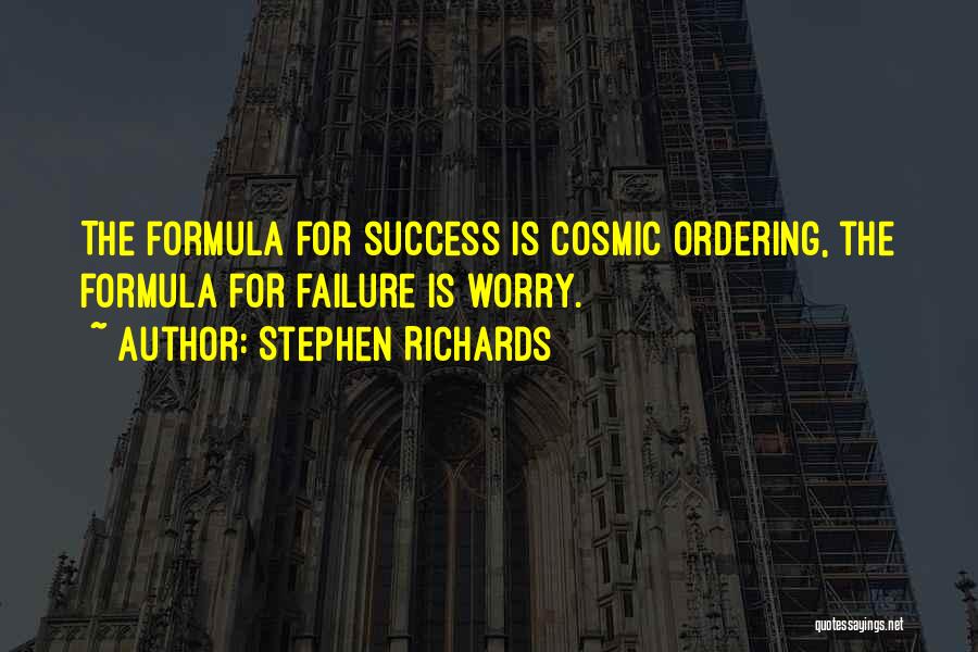 Ordering Quotes By Stephen Richards