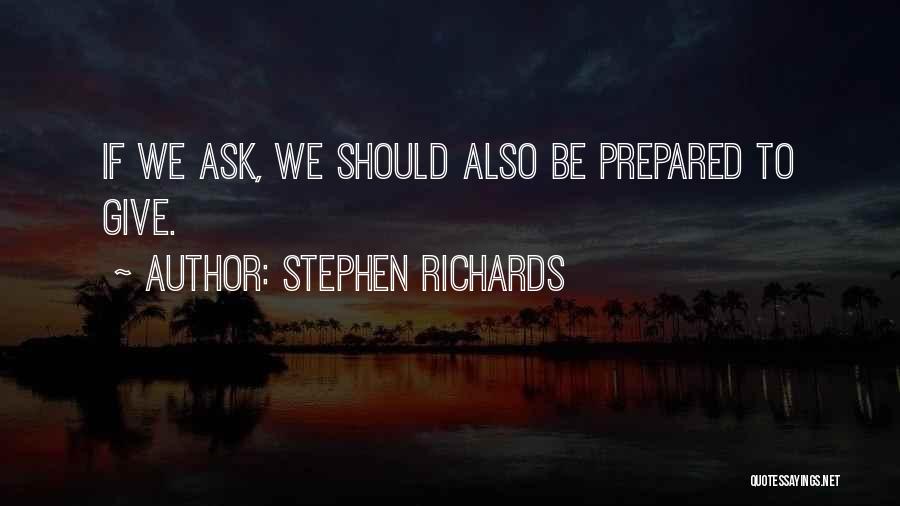 Ordering Quotes By Stephen Richards