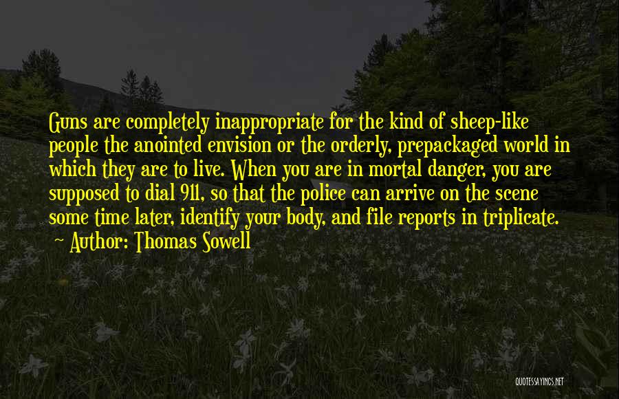 Orderly Quotes By Thomas Sowell