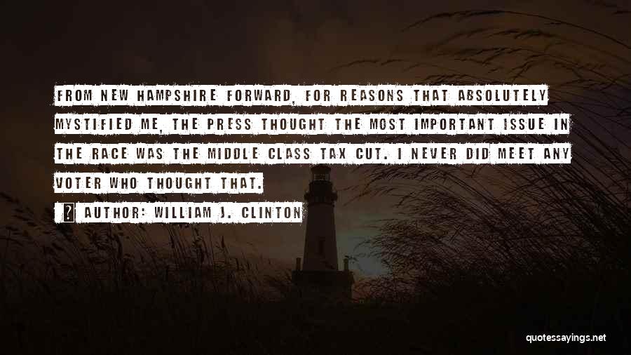 Ordinal Quotes By William J. Clinton