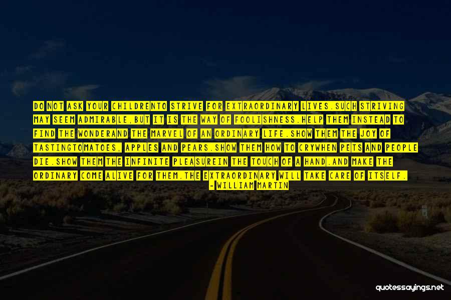 Ordinary To Extraordinary Quotes By William Martin Ordinary To Extraordinary Quotes By William Martin