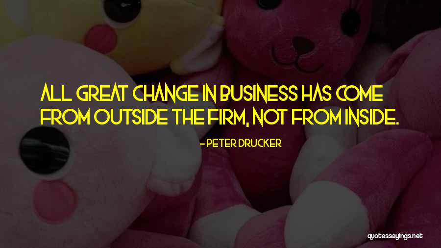 Orelhao Quotes By Peter Drucker