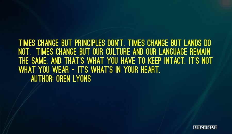 Oren Lyons Quotes 1765970